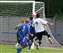 7 Rob gets his head to the ball but the keepers there.jpg