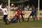 12 Allan Tait raises his arm as the ball goes in the net - 4-0 Darts.jpg